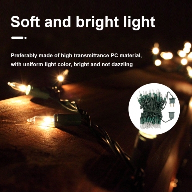 LED圣诞灯 - HCP176 F5拉拉泡灯串